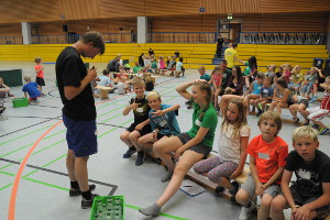 Kids lernen sich kennen